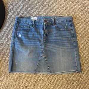 Gap jean skirt